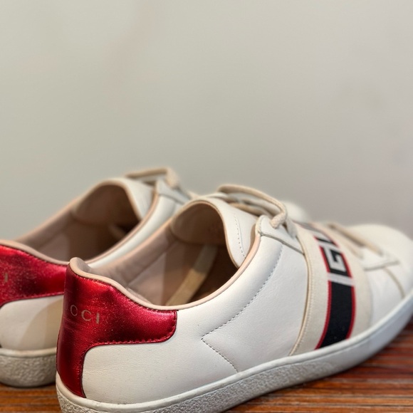 Gucci White Leather Logo Band Ace
Sneakers Size 35 - Picture 6 of 7